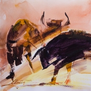 17_Beata.Musial-Tomaszewska_bull-herd_30x30cm