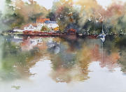 11-Jezioro Łagowskie 2- 30x40cm Izabella.Ramsza