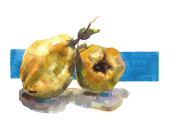 3 -Pears- 30x40 cm Izabella.Ramsza 